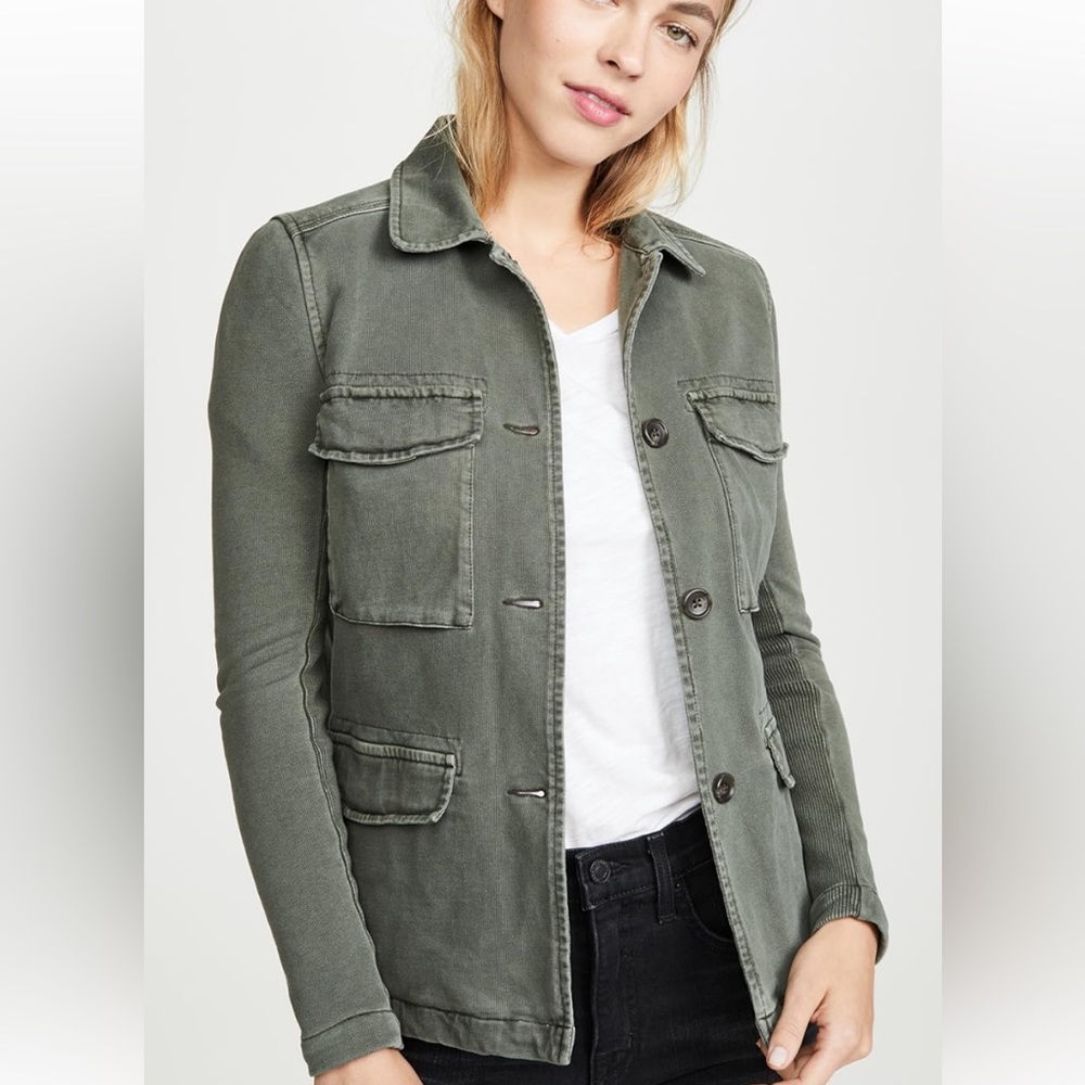 James Perse Green Jacket